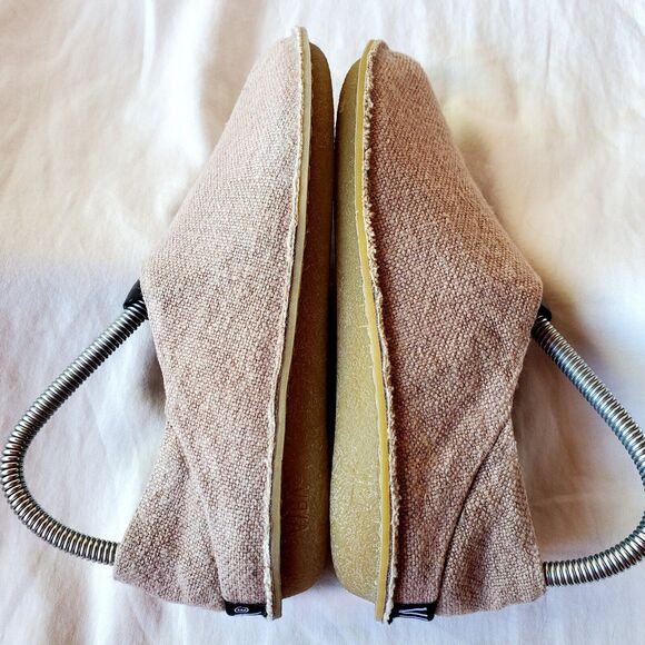 Vibae Viba Zuma Linen Wild Rose Womens Comfort Casual Slip On Shoes Size 38/US 8 - Picture 6 of 11